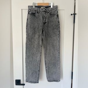 Madewell The Perfect Vintage Straight Jean in Acid Wash